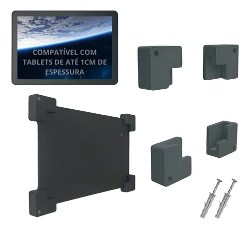 Kit com 4 Suportes de Parede Antifurto